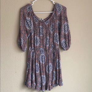 Charlotte Russe Dress with 3/4 sleeves. Large